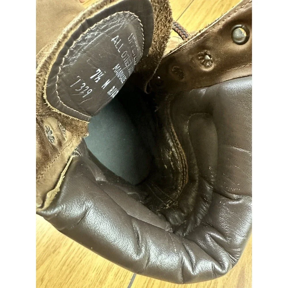 Matterhorn brown Leather  Boots Steel Toe Insulated 120+ Abrasion‎ 7.5 M